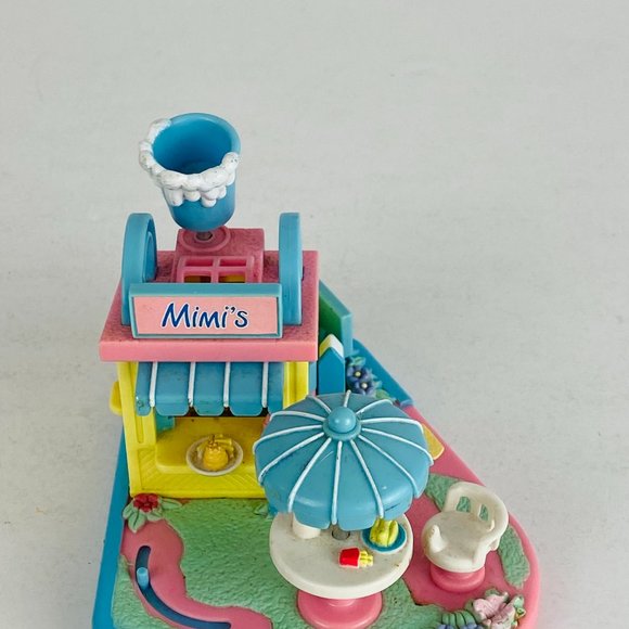 Polly Pocket Bluebird 1994 Mimi's Ice Cream Shop Building Kids Pretend P… - Picture 10 of 11